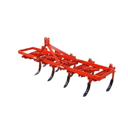 Red Mild Steel Agriculture Tractor Soil Cultivator