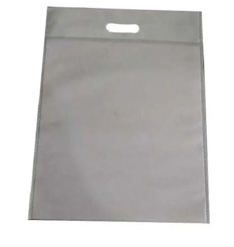 Easy to Carry Light Weighted Single Compartment Plain Non-Woven D Cut Carry Bags