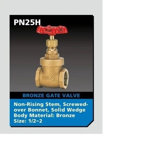 PN25H 1/2 Size Rust Resistant Premium Design Bronze Gate Valve