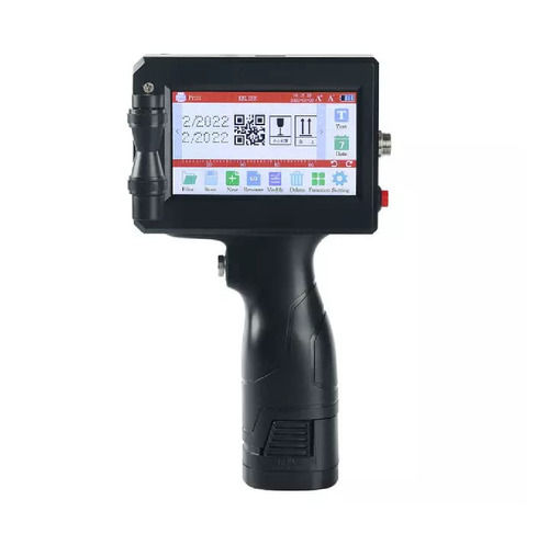 Portable Lightweight Handheld Inkjet Batch Coding Machine For Industrial Use