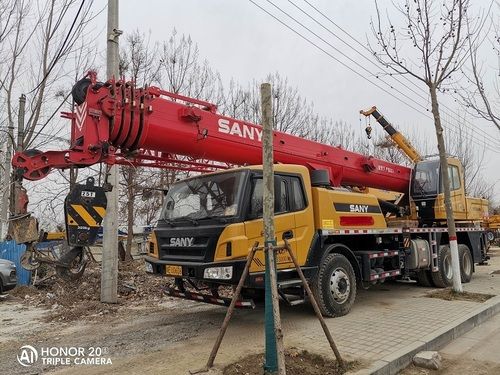 Sany Stc250S 25 Ton Truck Crane Hydraulic Crane Application: Hospital