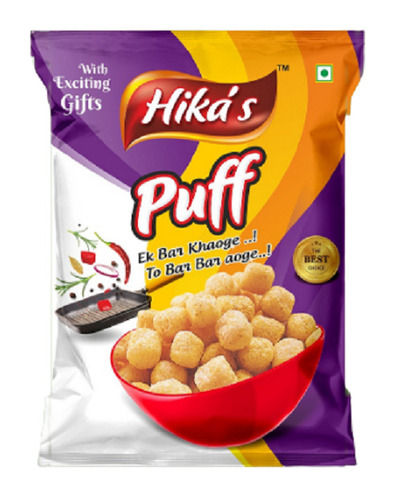 Spicy Baked Corn Flour Puff Snacks With Exciting Gifts Inside And 6 Months Shelf Life