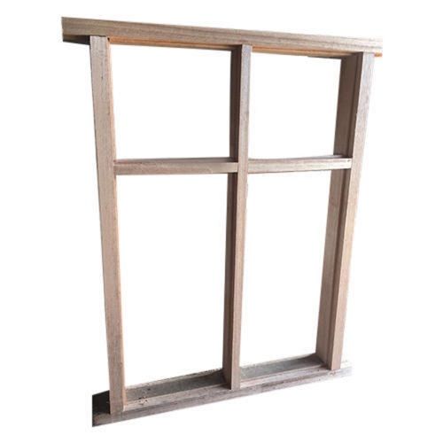 Light Brown 36 X 30 Inches Highly Versatile Tough Rigid Readily Fastened Wooden Window Frame