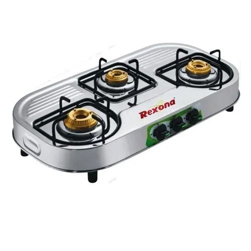 Three Burner Glass Top Stoves - Glass Cook Top Pearl Digital Gas Stove SU-3B-355  Manufacturer from New Delhi