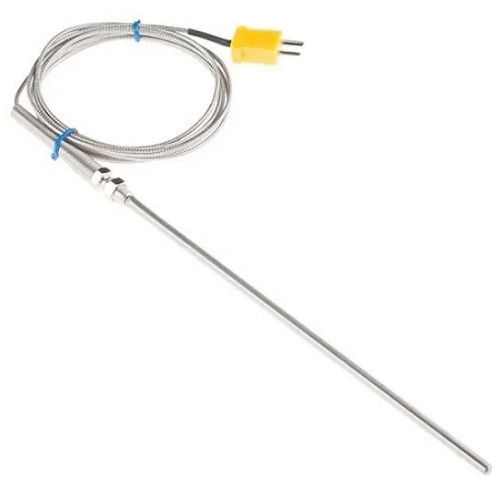 Silver Stainless Steel K Type Thermocouple Industrial For Water Heating