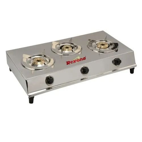 Three Burner Gas Stove For Kitchen (Rcw-306)