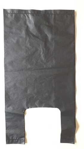 Waterproof Plain Black Plastic Carry Bag, 1- 5 Loading Capacity