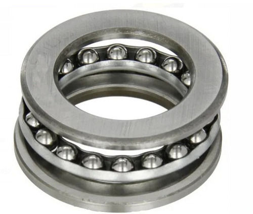 Silver 40 Mm Bore Size Round Sleeve Double Direction Thrust Ball Bearing