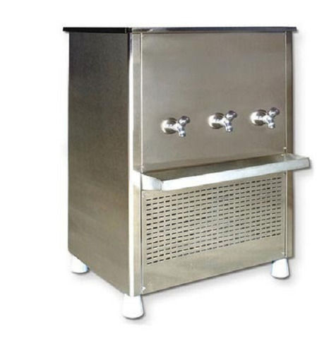 Silver 60 Liter Capacity Stainless Steel Commercial Water Cooler