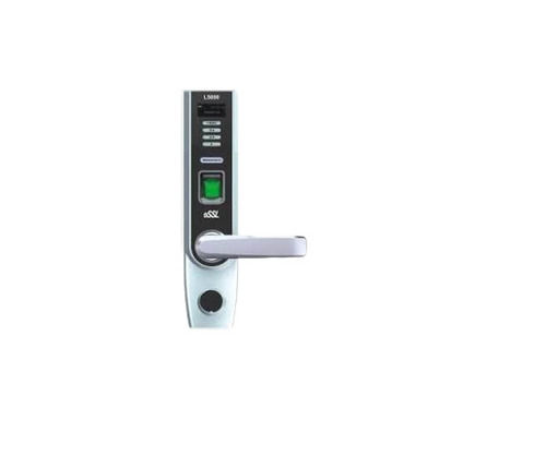 White Bio Metric Door Lock With Fingerprint Sensor