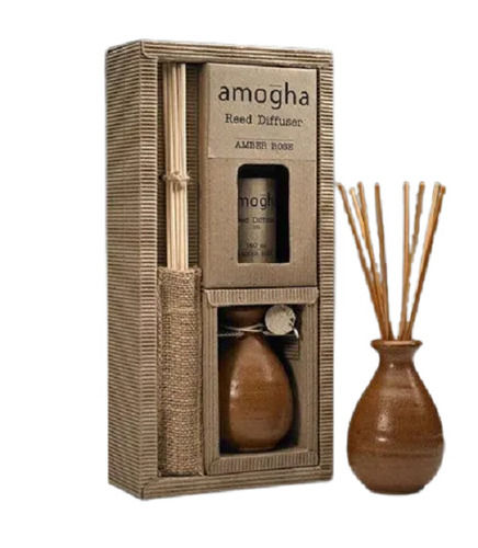 10 Year Lightweight Modern Art Ceramic Pot Polished Reed Diffuser For Temples 