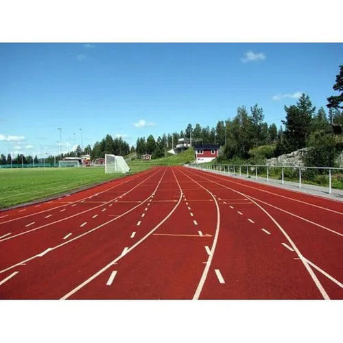 Water Proof Dust Proof Easy To Install Athletic Running Track