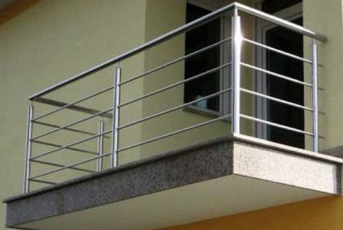 Welding Hand Made Rodent Proof Modern Stainless Steel Balcony Railings Grill