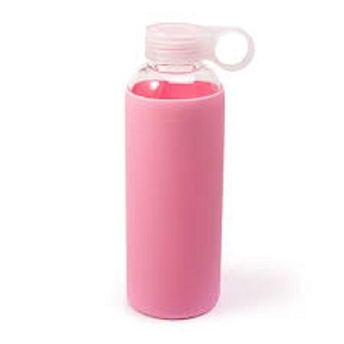  1 लीटर गुलाबी प्लास्टिक पालतू बोतल 