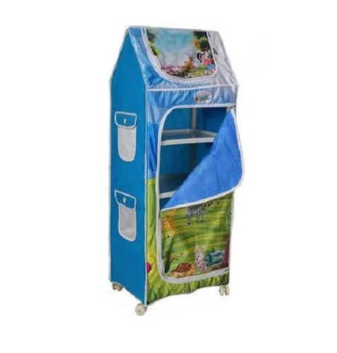 Machine Made 34 X 50 X 130 Cm Free Standing Foldable Plastic Almirahs