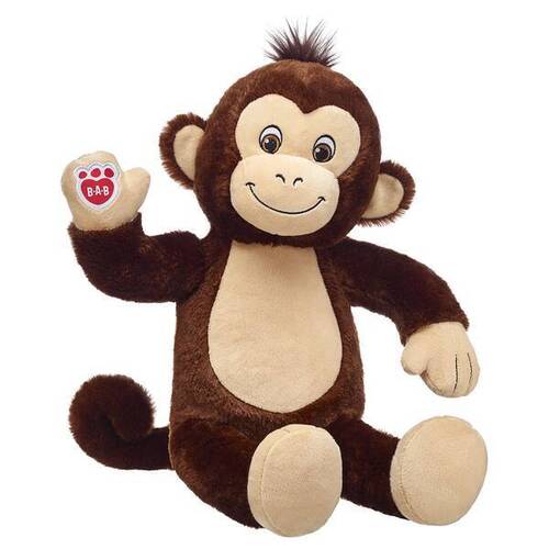 Brown Polyester Fiber Monkey Toy