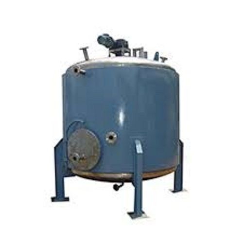 Mild Steel Material Round Shape Medium Size Grey Fermentation Tank