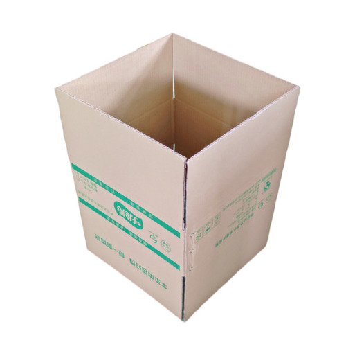 Customized Single Wall 3 Ply Rectangular Printed Corrugated Boxes For Packaging Use