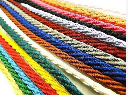 Soft Colorful Dyed Twisted Hdpe Rope 1000 Mm