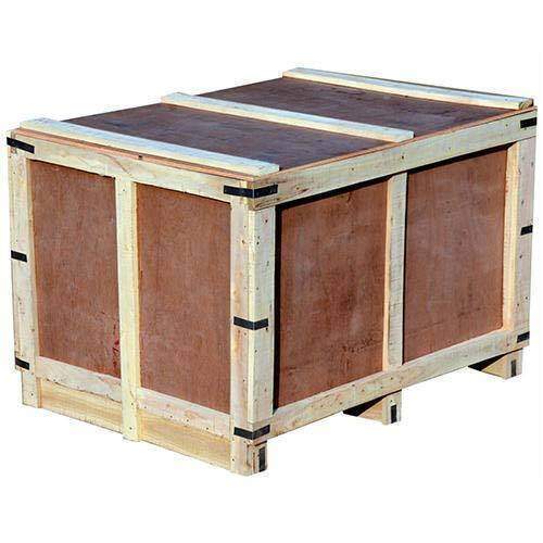 Termite Resistant Rectangular Shape Plywood Packaging Boxes For Industrial Usage