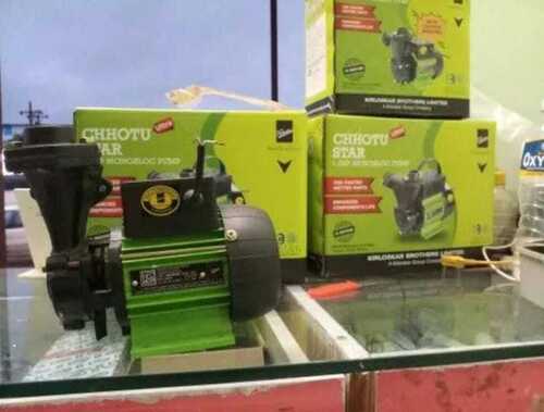 Silver Three Phase Electric Chhotu Star Ultra Water Pump With 1 Year Warranty