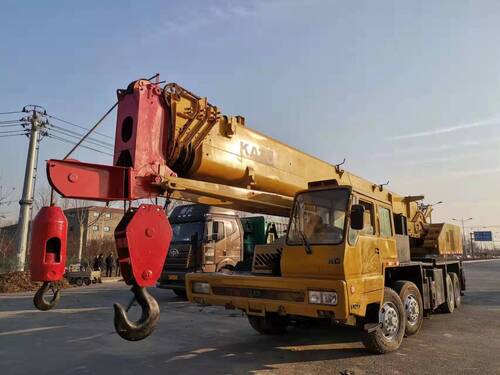 Used Kato NK550E-V 55 Ton Truck Crane - 5 Boom Sections, 2 Jib Sections, 58m Max Lifting Height | Good Working Condition, 2320 Working Hours, 3029km Distance