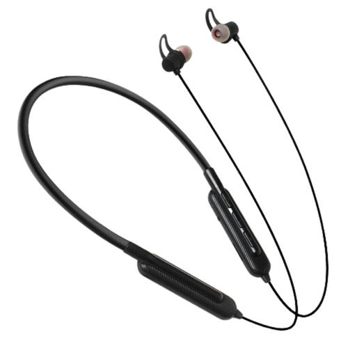 10 Meters V26 Bluetooth 5.0 Neckband Earphone For Wireless Music And Calling Battery Backup: 15 Hours