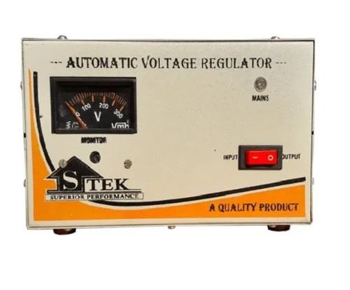 170-180V Input Ac Single Phase Automatic Voltage Regulator For Electrical Use Ambient Temperature: 40-50 Celsius (Oc)