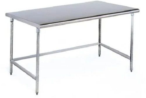 Silver 30 X 72 X 34 Inch 40 Kg Modern Plain Stainless Steel Table 