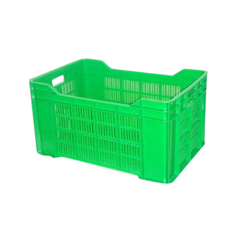 560x360x290 Mm Crack Resistance Rectangular Hdpe Plastic Vegetables Crates