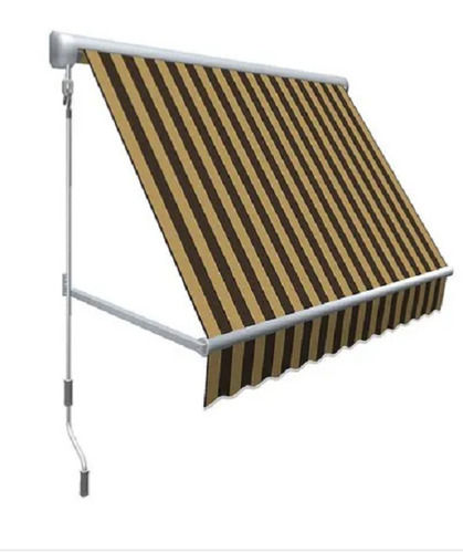 Aluminum Polyester Plain Canopy Adjustable Awnings