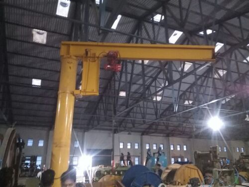 Multicolor Herc Heavy Duty Overhead Jib Crane For Industrial And Construction Uses