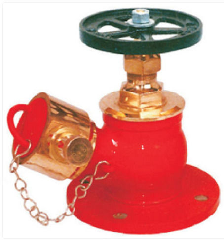 Red High Pressure Alloy Manual Home And Industrial Single Hydrant Valve