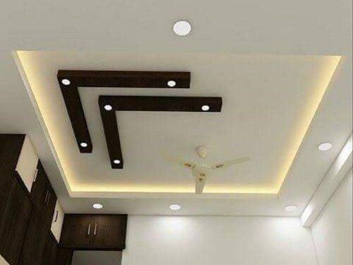 Automatic Laminated Gypsum Ceiling Tiles, Thickness 25 Mm