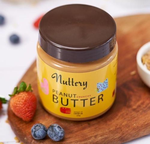 Nuttery Crunchy Peanut Butter With 12 Months Shelf Life, 1 Kg Packaging Size