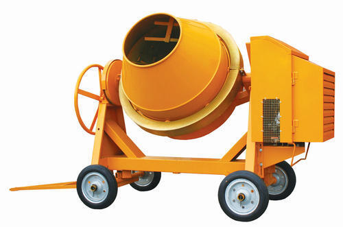 Steel Reverse Drum Mixer For Construction Usage, Wire Rope 8 Mm X 30 Mm