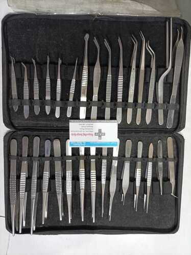 Brown Rust Proof Stainless Steel Surgical Instruments Kit For Hospital Use