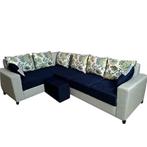 ‎88 X 256 X 157 Cm Gray With Blue Modern Wood Designer Sofa Set at Best Price in Madurai