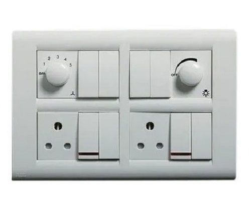 High Quality 16 Watt Modern Plastic Modular Switch With 240 Volt, Ip54 Protection Level And 50 Grams Weight