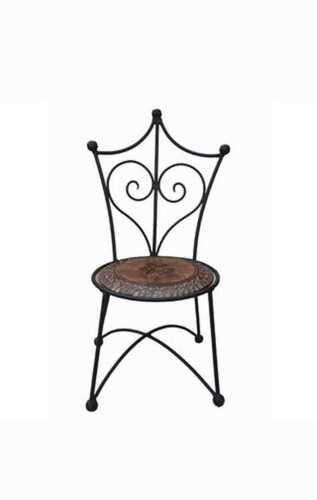 45X45X85 cm Painted Iron Wooden Chair for Cafe and Restaurant Use