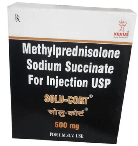 500 Mg Methylprednisolone Sodium Succinate Injection Cas No: 2375-03-3