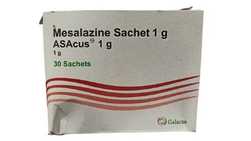 Galacus Mesalazine Sachet 1 G Asacus 1 G, 30 Sachets