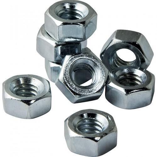 Silver Metal Nuts