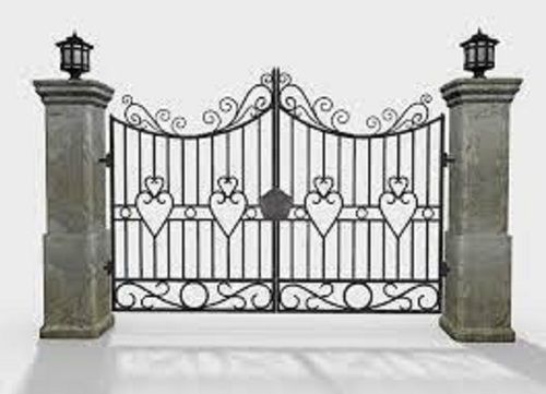 Sliding Feet Height Eco Friendly Black Powder Coated Iron Gate At Best Price In Chennai Sri