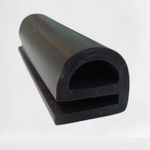 D-Shape Gap Blocking Epdm Rubber Door Seals For Household Purposes