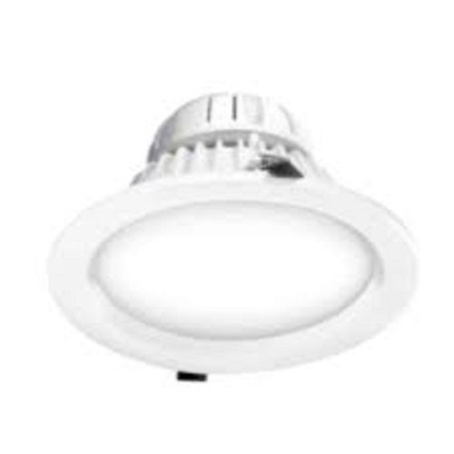 Silver Plastic Material Round Shape Warm White Color Bajaj Led Lights