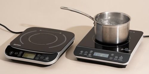 1400 To 2000 Watt Crystal Glass Induction Cook Top, 1 Year Warranty