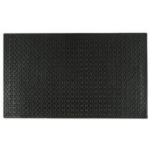 2 Meters , 2mm ,Washable Plain Style Striped Pattern Rectangular Electrical Rubber Mat 