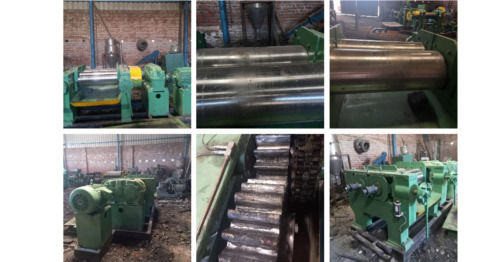 25-30 Kg/hr Capacity Used Uni-drive Rubber Mixing Mill Machine