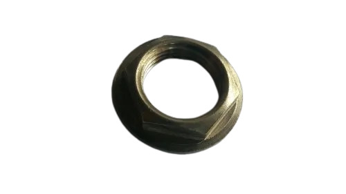 Silver Hard Ductile Malleable Wear And Corrosion Resistant Finished Hexagon Shape Nut Brass